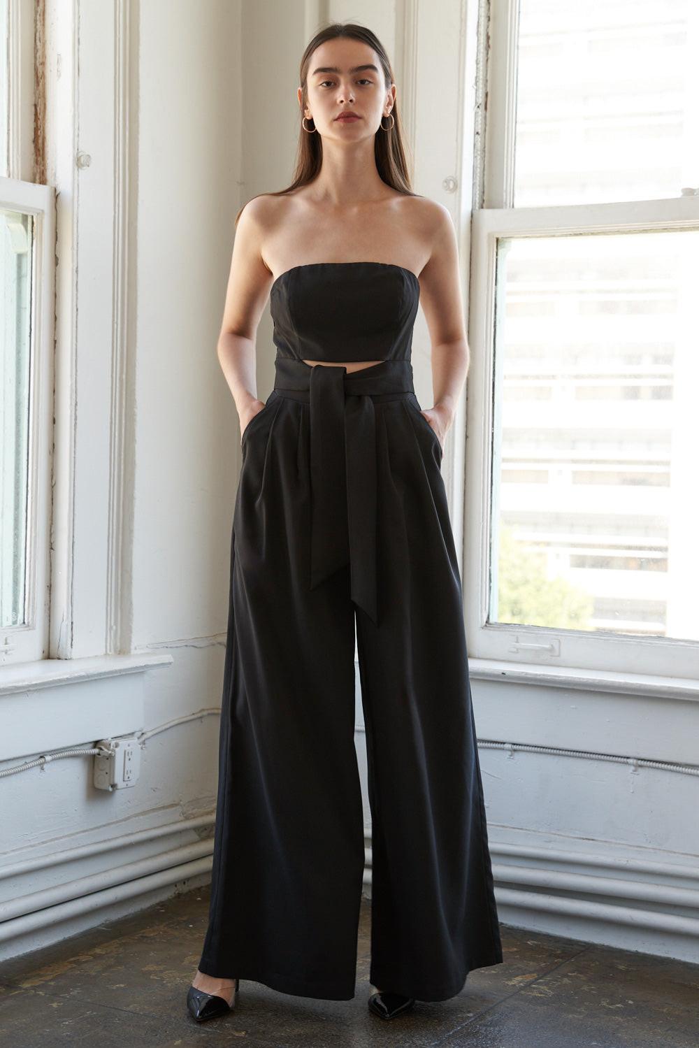 Springtime Serenade Woven Jumpsuit