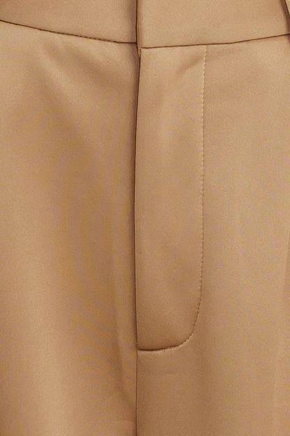 Romantic Petal Woven Pants