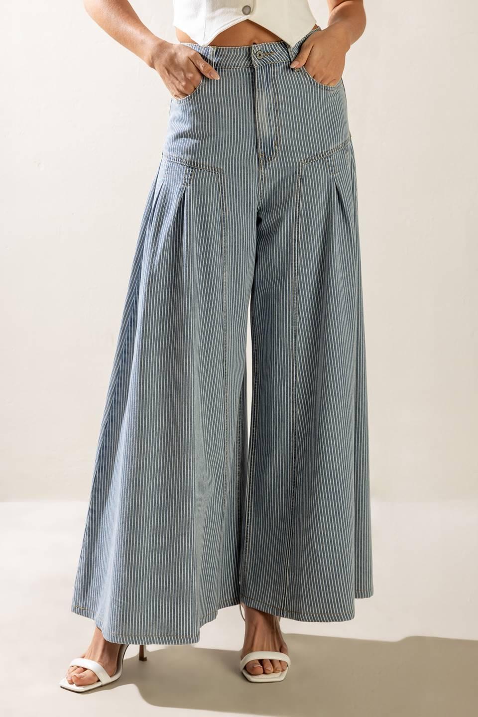 Rooftop Romance Denim Pants