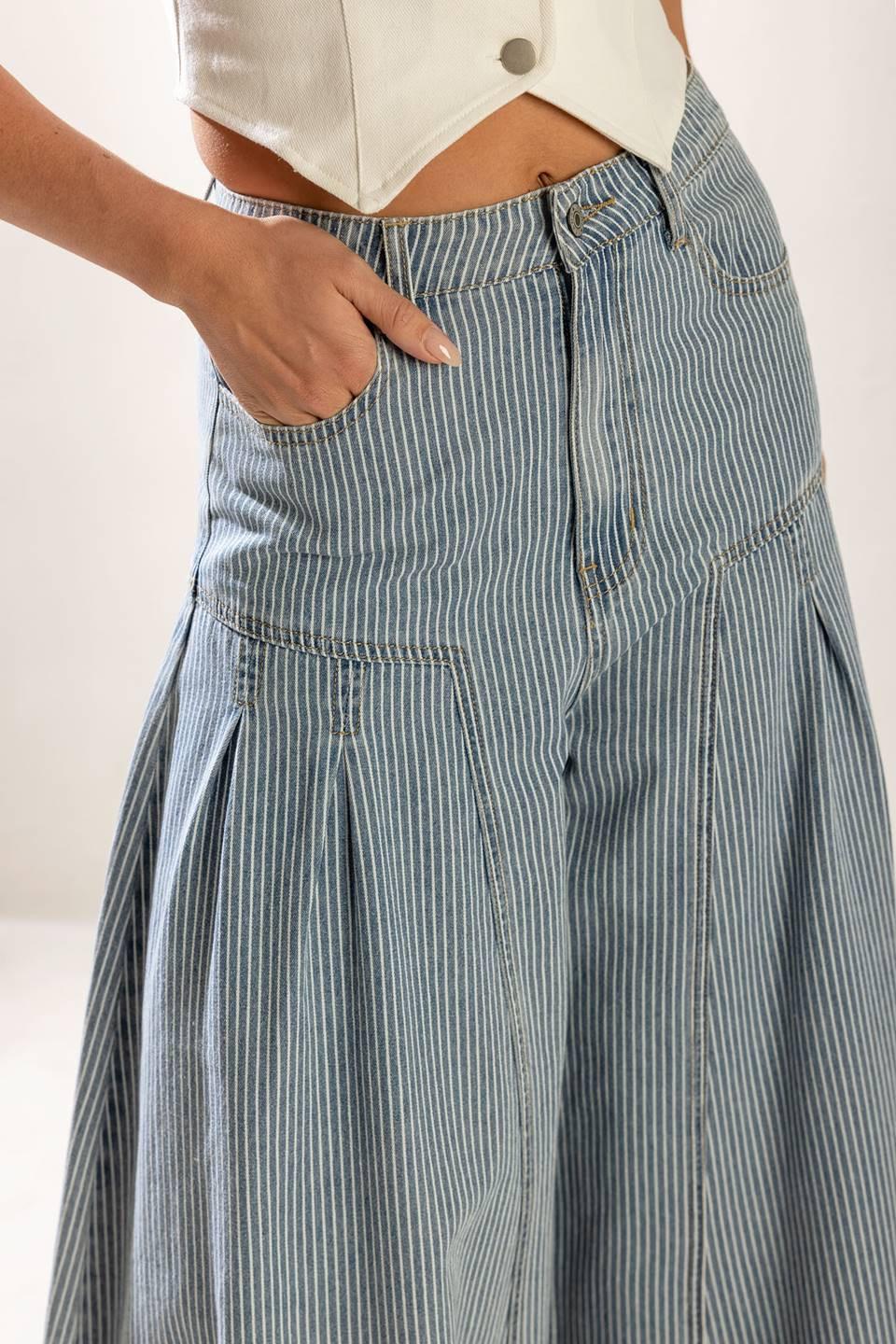 Rooftop Romance Denim Pants