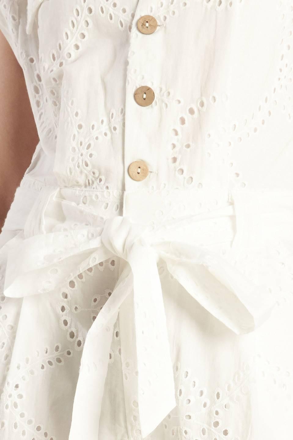 Know Better Woven Eyelet Jumpsuit