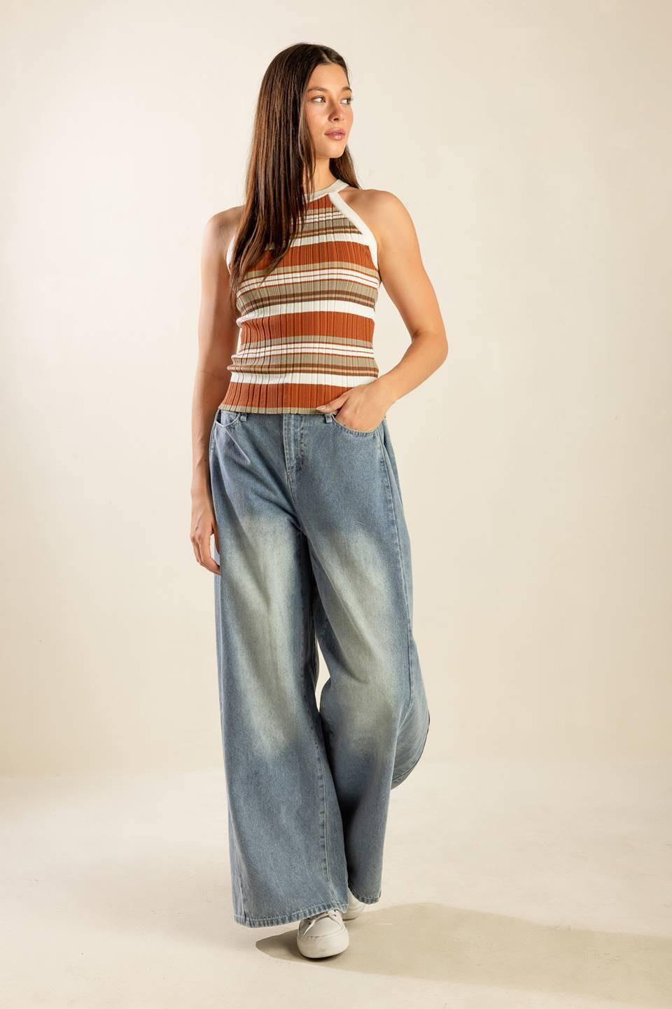 High Stakes Denim Pants