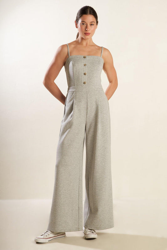 The Secret of Us Knit Jumpsuit