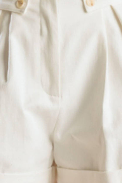 Love Letters White Woven Short