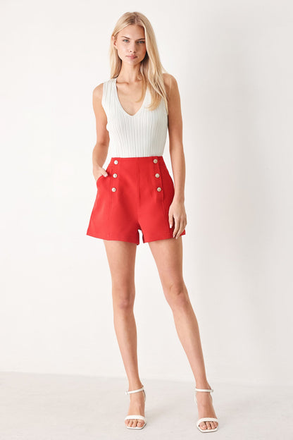 Hot Girl Woven Short