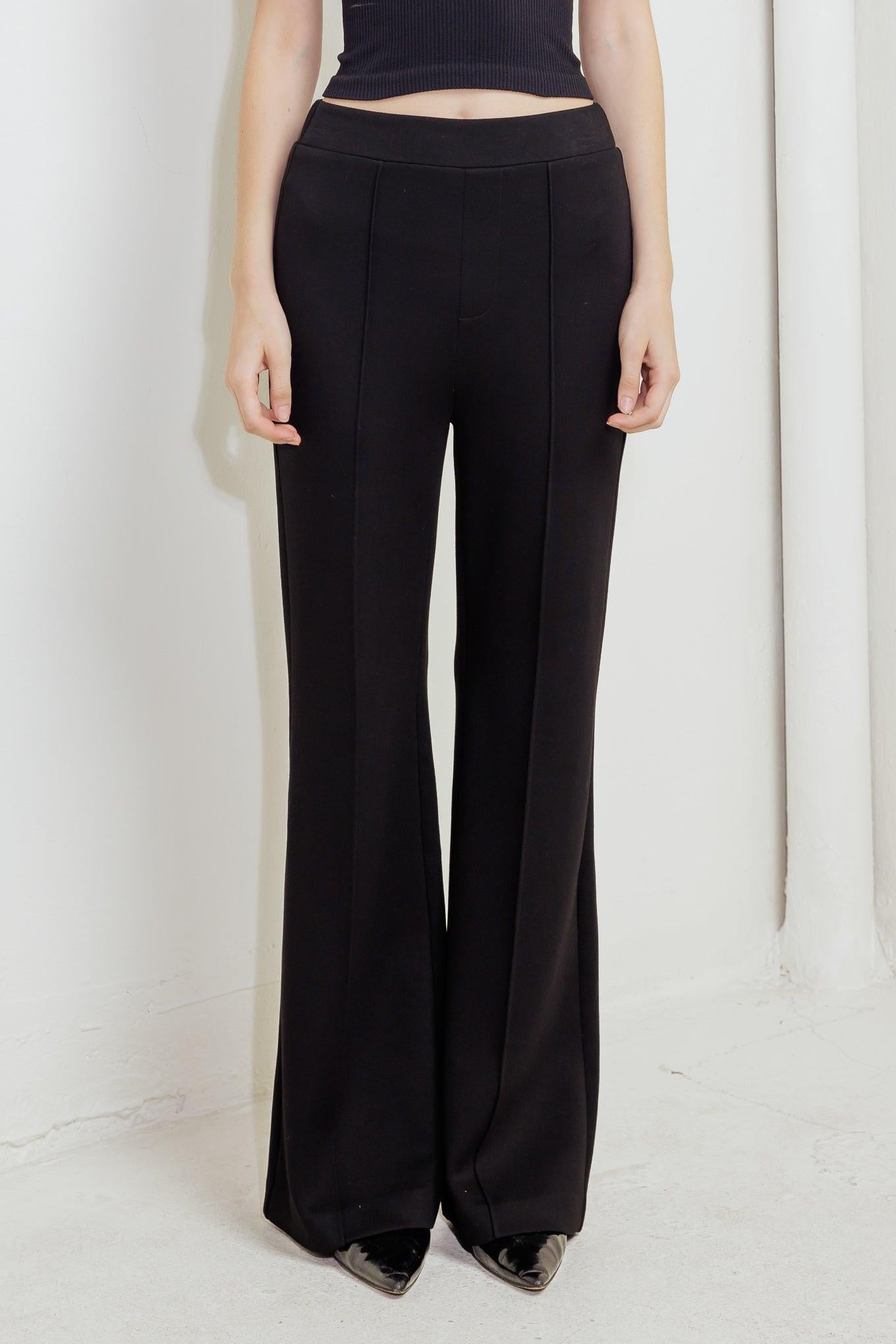 Modern Flow Black Woven Pants