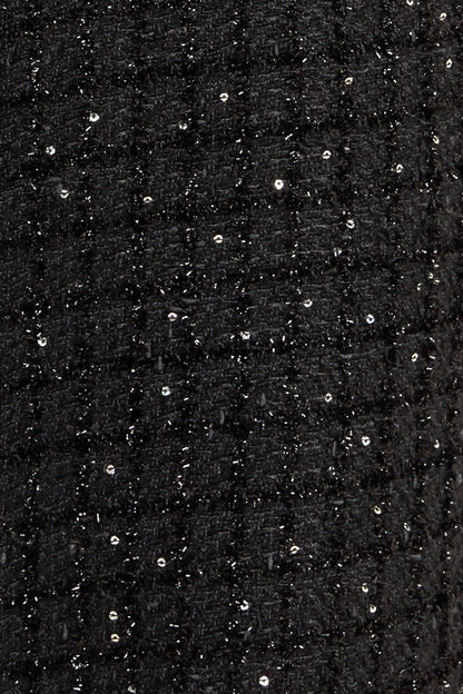 Spark Noir Tweed Jumpsuit