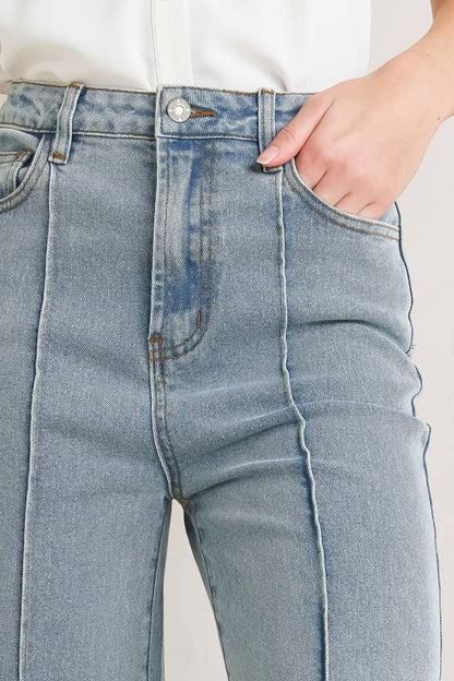 Modern Neutral Denim Pants