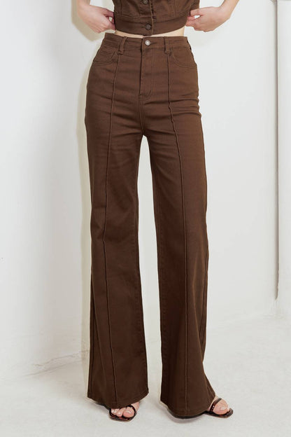 Vineyard Chic Twill Pants