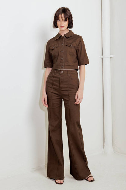 Vineyard Chic Twill Pants