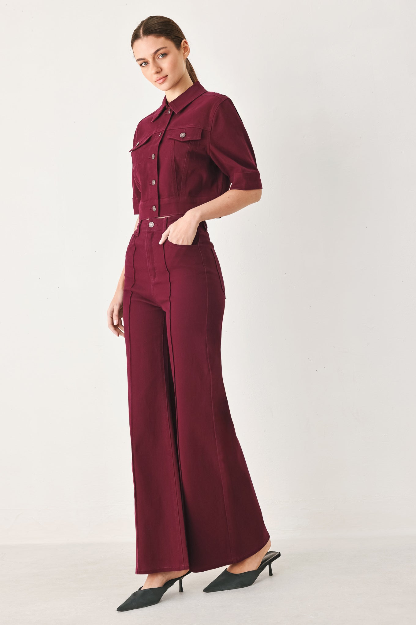 Vineyard Chic Twill Pants