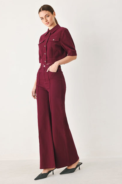 Vineyard Chic Twill Pants