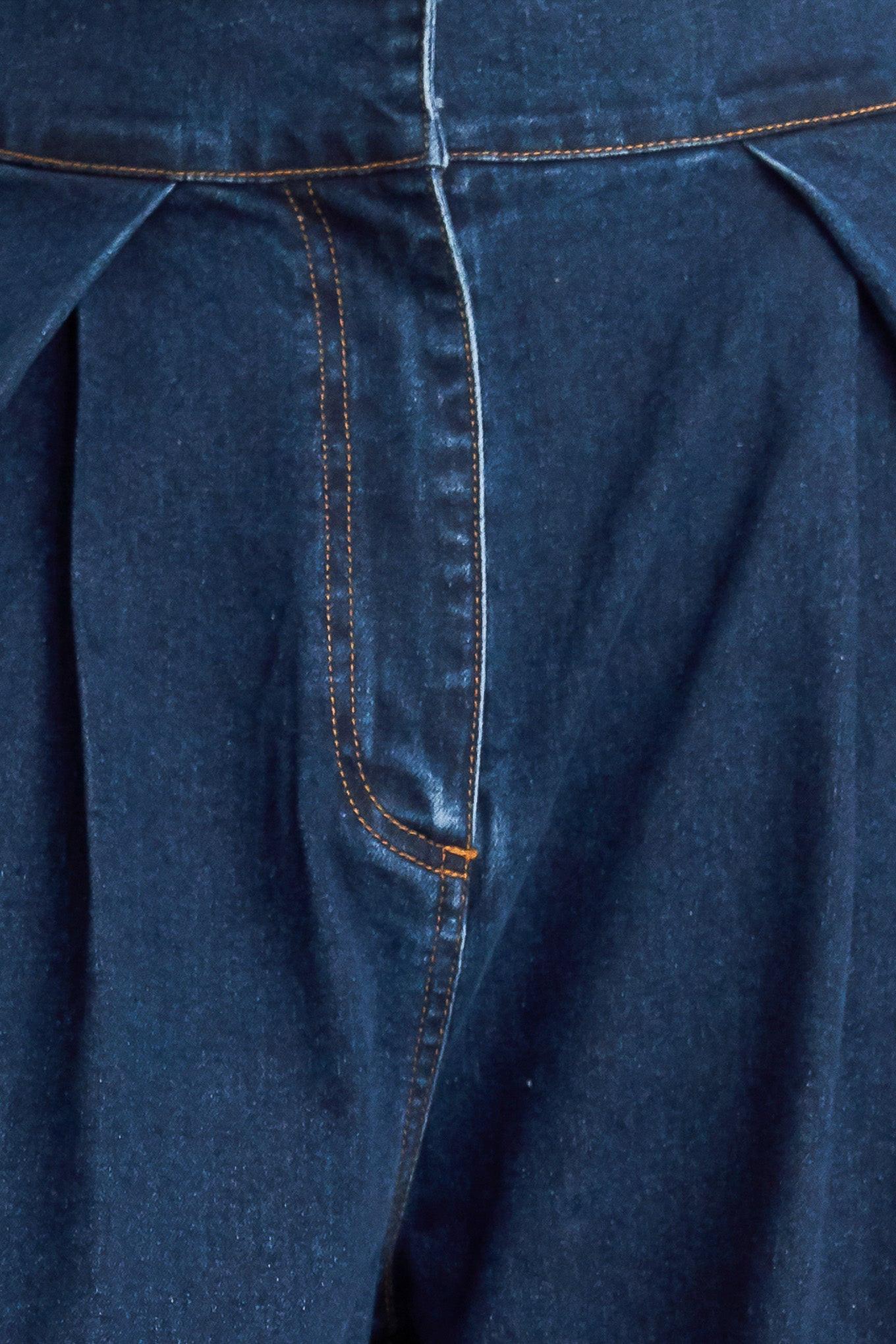 Quiet Luxe Denim Pants