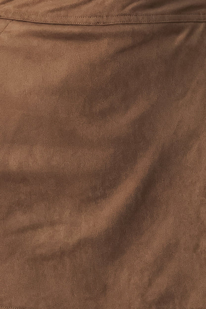 Suede Escape Utility Skort