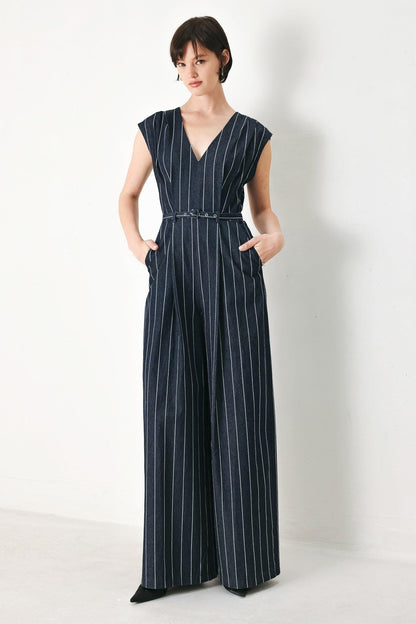 Soft Line Romance Woven Jumpsuit