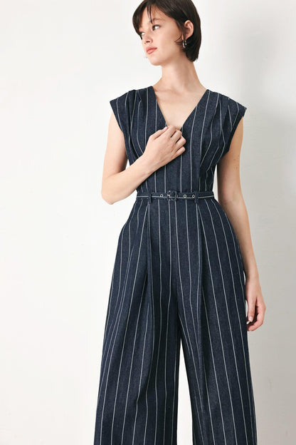 Soft Line Romance Woven Jumpsuit