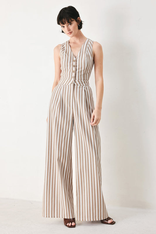 Natural Rhythm Woven Jumpsuit