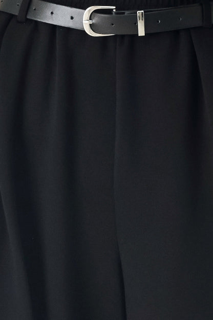 Black Tie Palazzo Wide Leg Pants