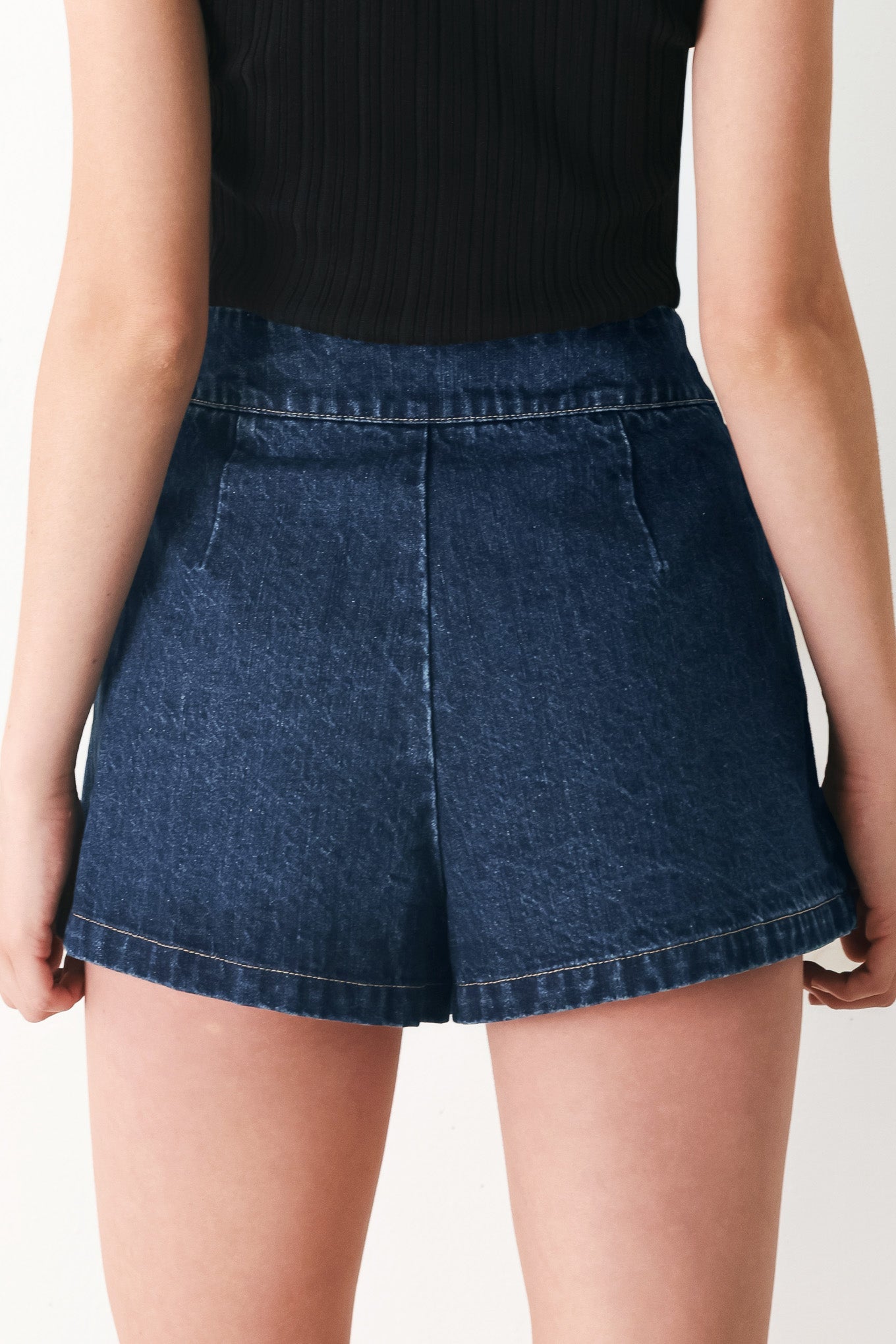 Off Duty Denim Skort