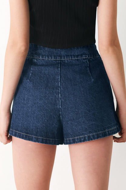 Off Duty Denim Skort