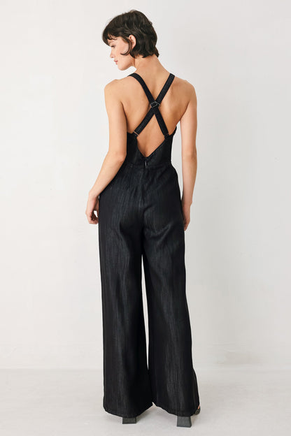 Noir Coas Woven Jumpsuit