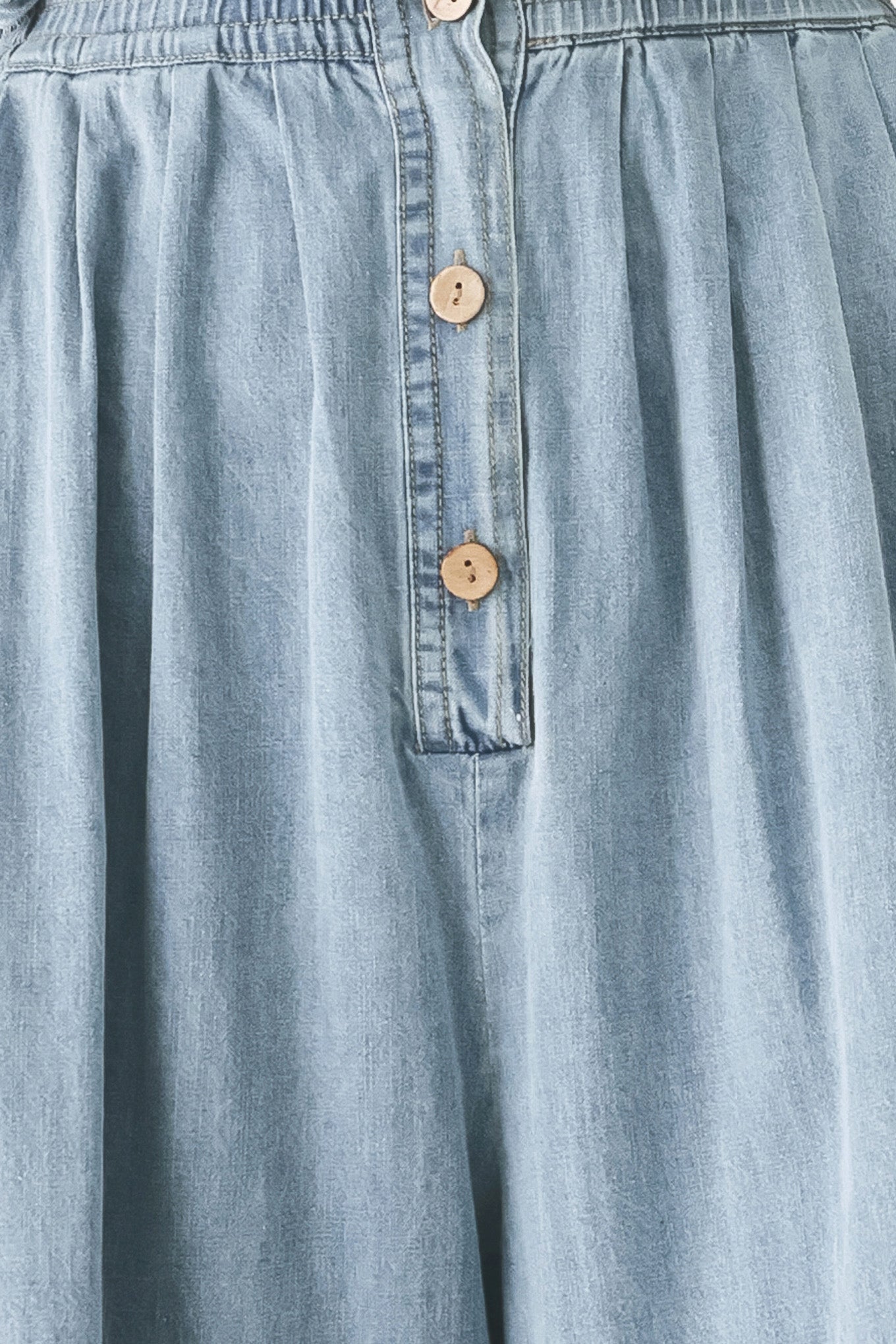 Ocean Air Denim Jumpsuit