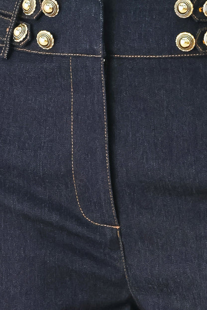 Dark Indigo Denim Pants