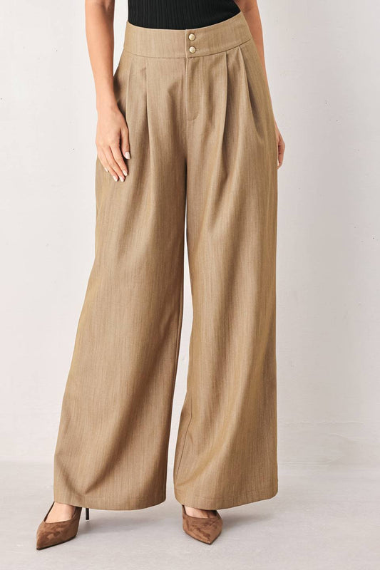 Stonewash Relaxed Woven Pants
