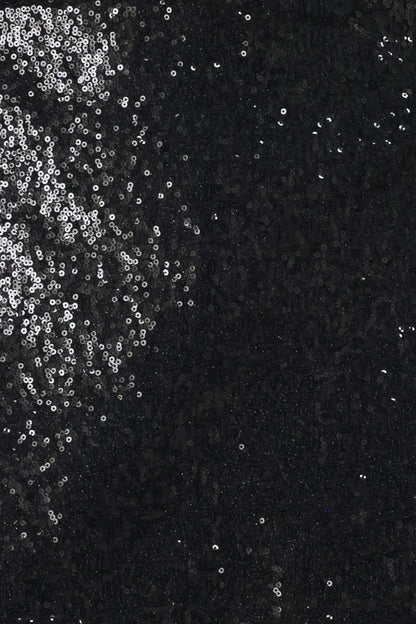 Midnight Disco Black Sequin Skort