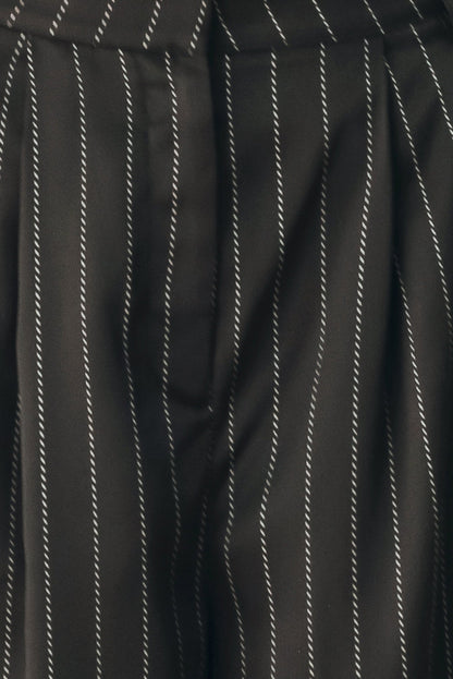 City After Dark Striped Wide Leg Pants