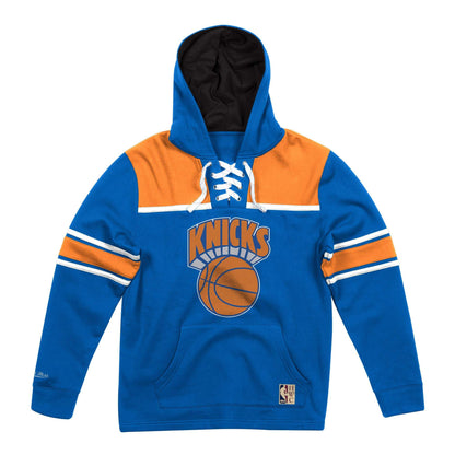Mitchell & Ness Men's NBA Hockey Hood Fleece Knicks