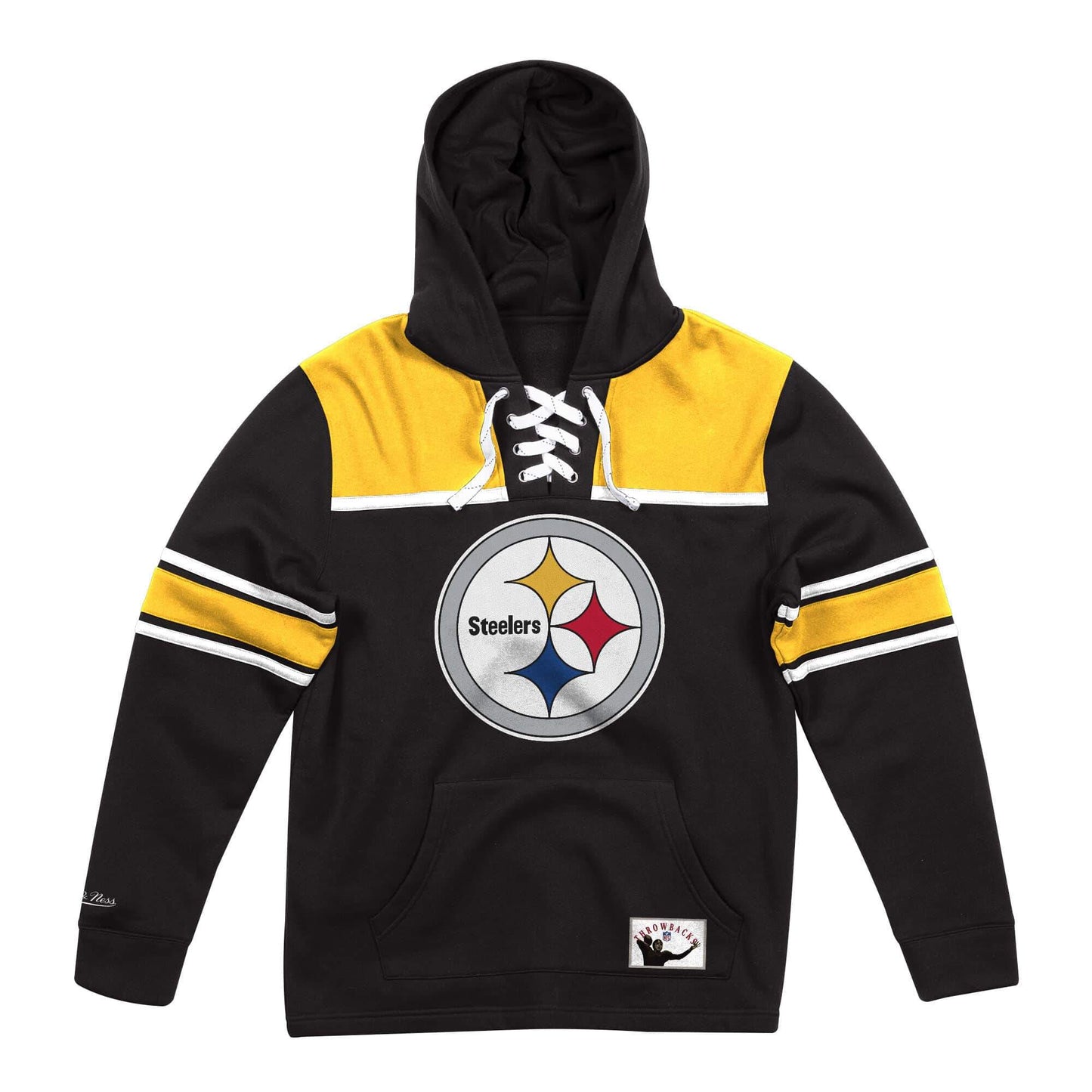 Men's Mitchell & Ness NFL Hockey Hood Fleece Steelers