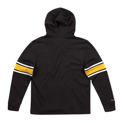 Mitchell & Ness Men's NFL Hockey Hood Fleece Steelers Hoodies