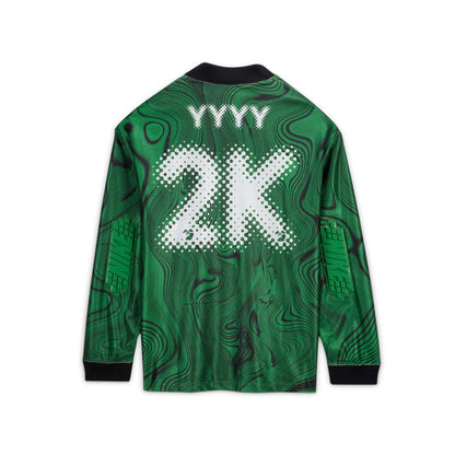 Nike Men's X Off-White Allover Print Jersey 'Kelly Green' Jerseys