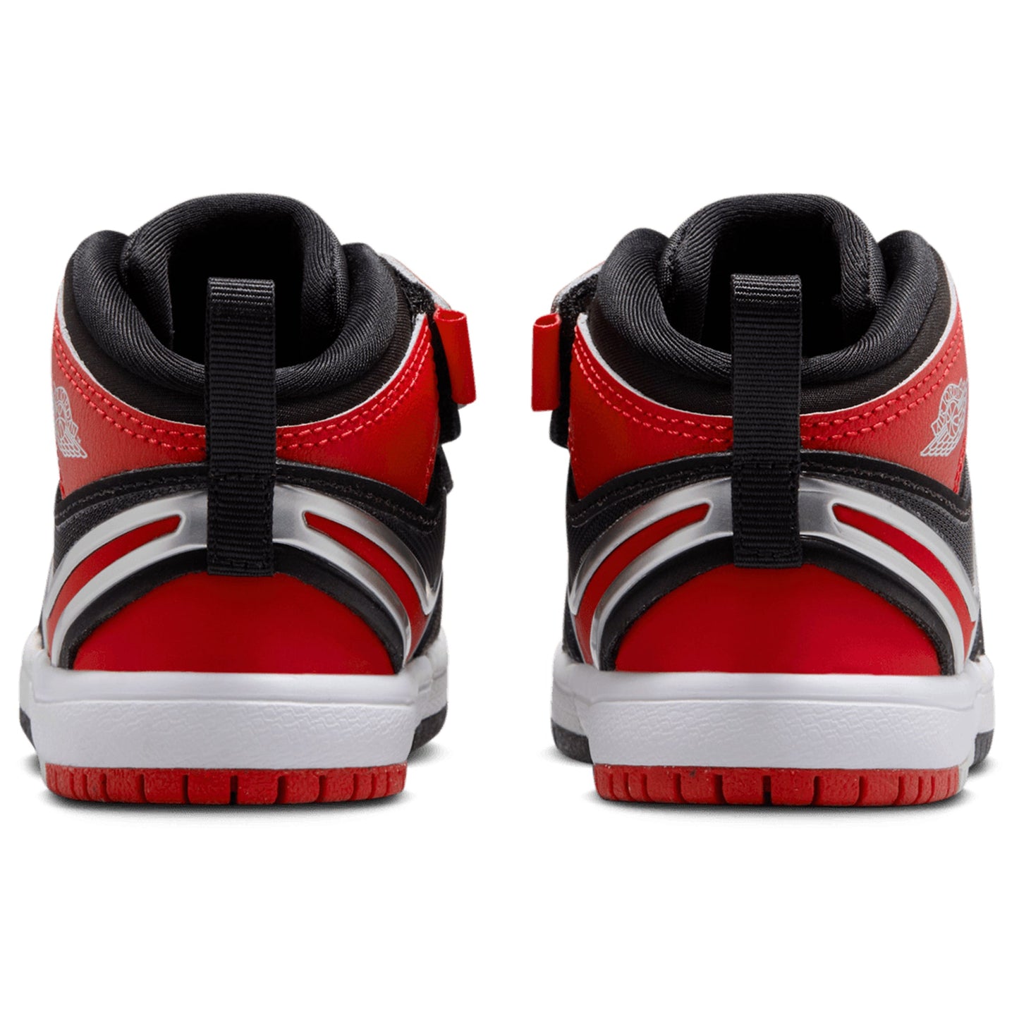 [fq1283-006] Toddlers Air Jordan Retro 1 Mid Rm Easyon 'black White University Red'