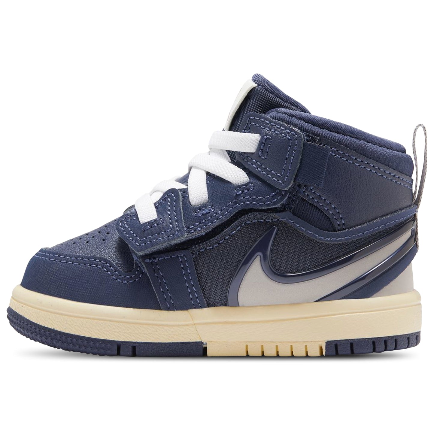 [fq1283-400] Toddlers Air Jordan Retro 1 Mid Rm Easyon 'midnight Navy'