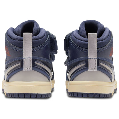 [fq1283-400] Toddlers Air Jordan Retro 1 Mid Rm Easyon 'midnight Navy'
