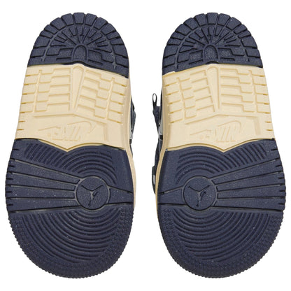 [fq1283-400] Toddlers Air Jordan Retro 1 Mid Rm Easyon 'midnight Navy'