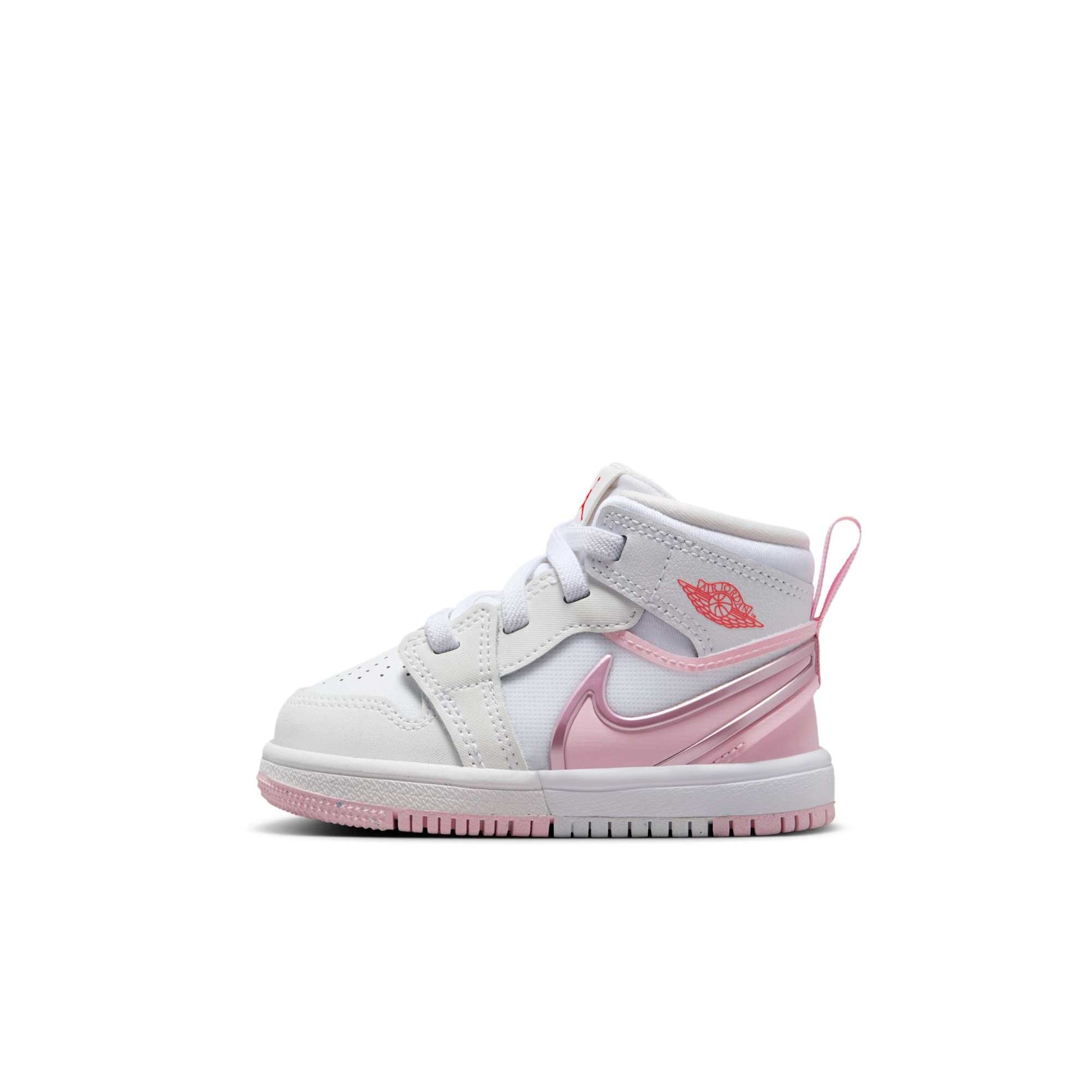 White/Fire Red/Pink Foam-