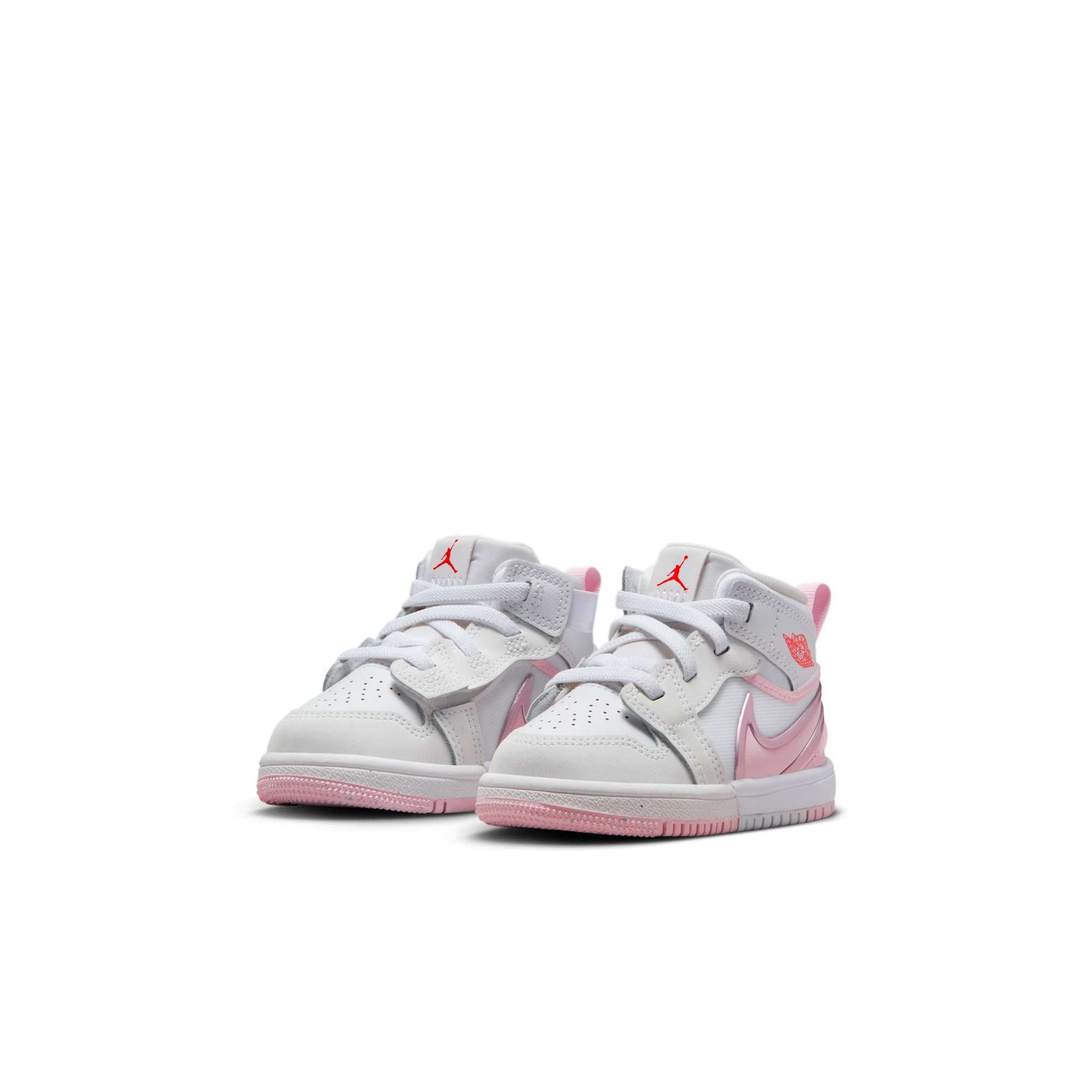 White/Fire Red/Pink Foam-