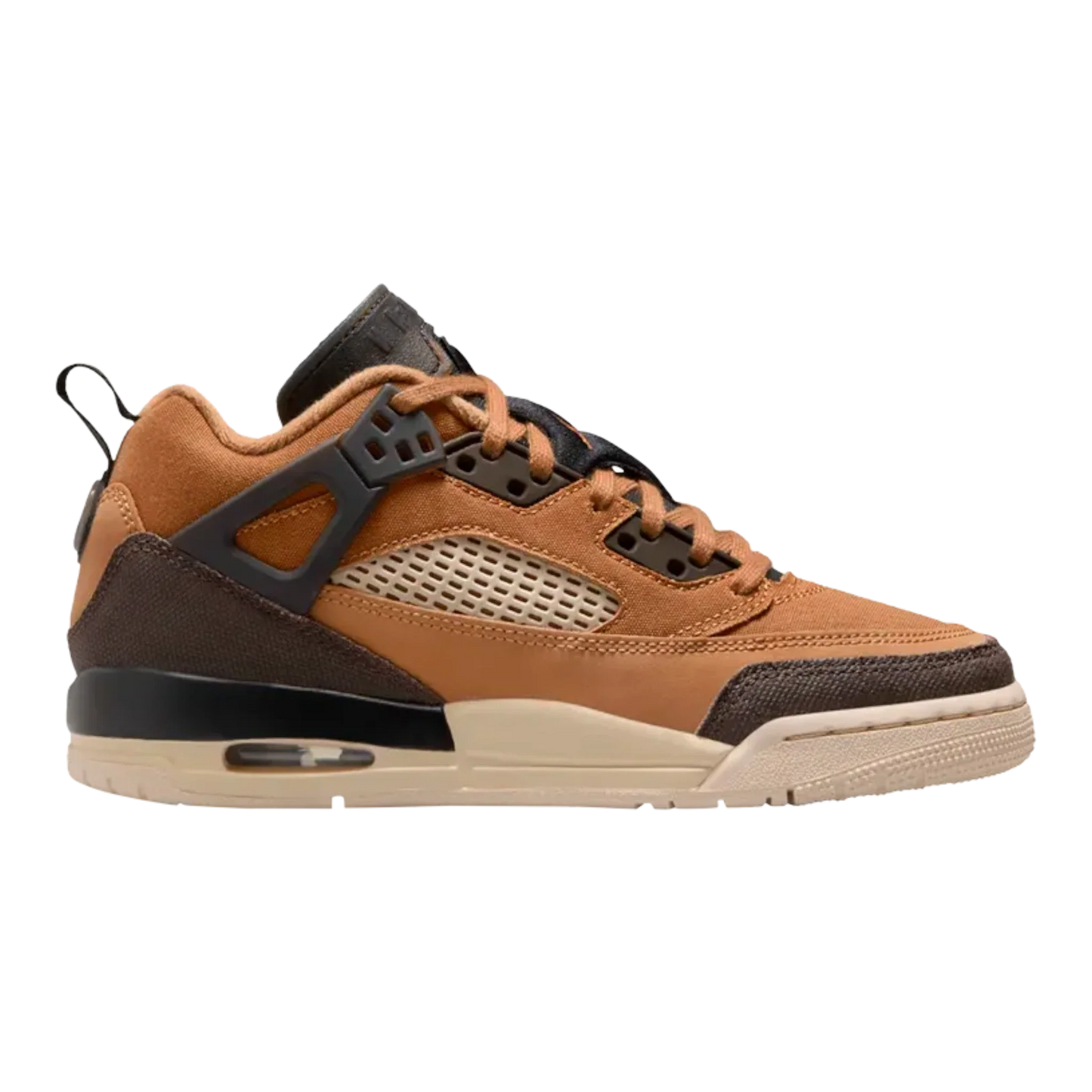 Nike Jordan Spizike Low Big Kids' (GS) Sneakers — Flax & Baroque Brown Low-Top
