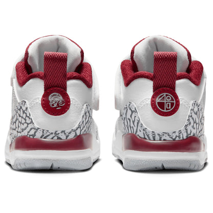 [fq3952-106] Toddlers Air Jordan Spizike Low 'white Team Red'