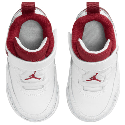 [fq3952-106] Toddlers Air Jordan Spizike Low 'white Team Red'