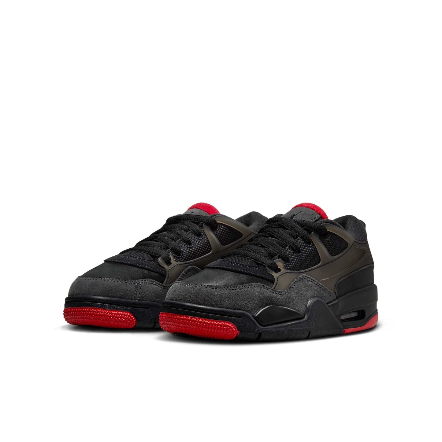 Air Jordan Grade School Retro 4 Rm 'Bred' Sneakers