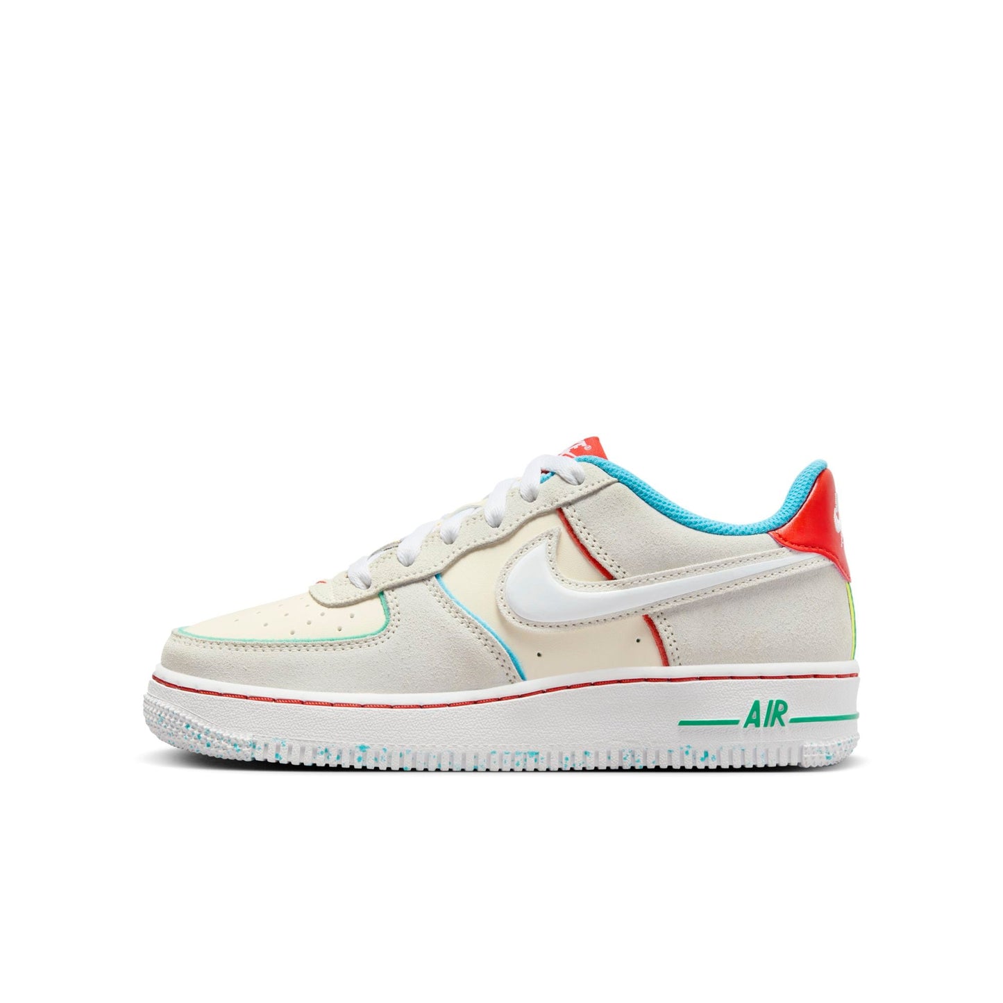 Nike Grade School Air Force 1 Low Lv8 'Holiday Cookies Gs' Sneakers