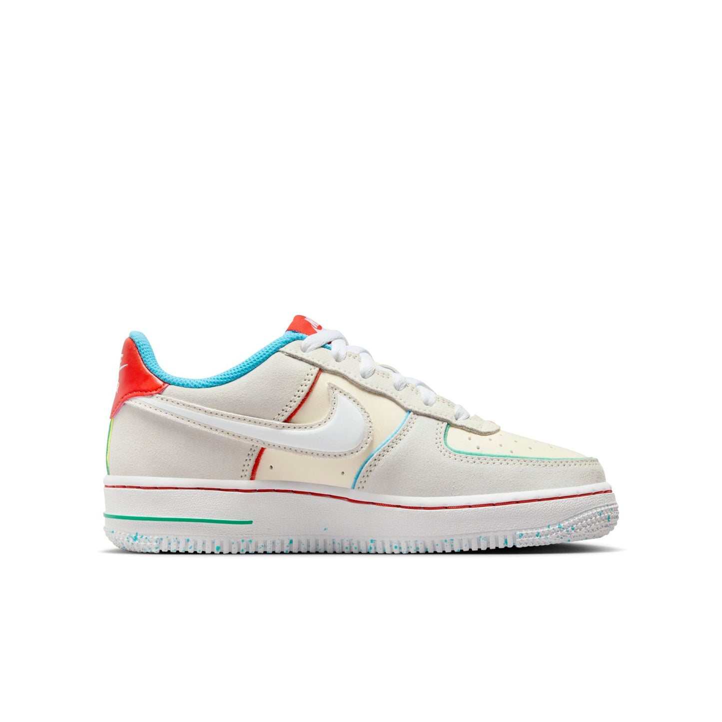 Nike Grade School Air Force 1 Low Lv8 'Holiday Cookies Gs' Sneakers