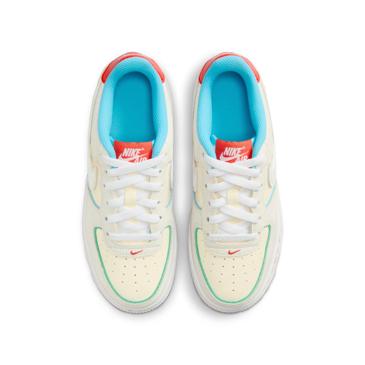 Nike Grade School Air Force 1 Low Lv8 'Holiday Cookies Gs' Sneakers