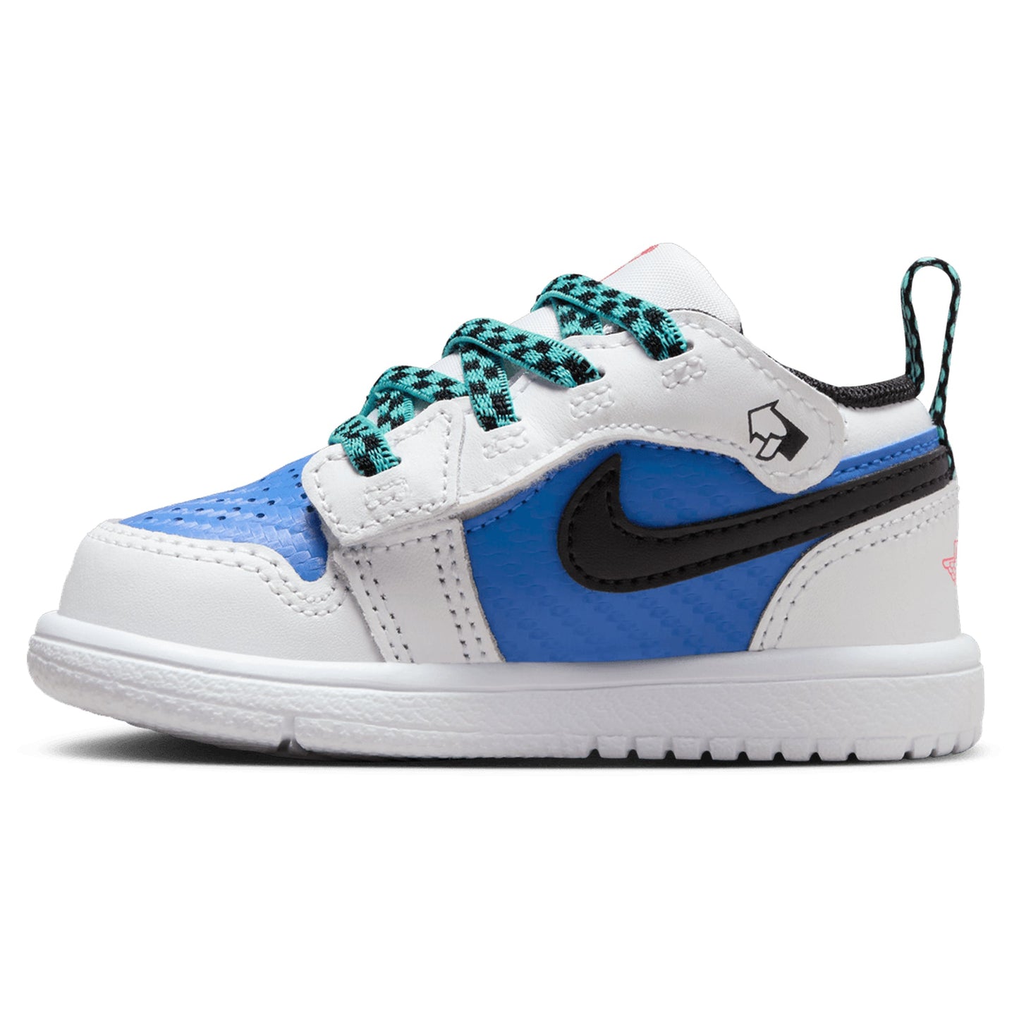 [fq8710-100] Toddlers Air Jordan Retro 1 Low Alt Se 'white Hyper Royal Hyper Jade Black'