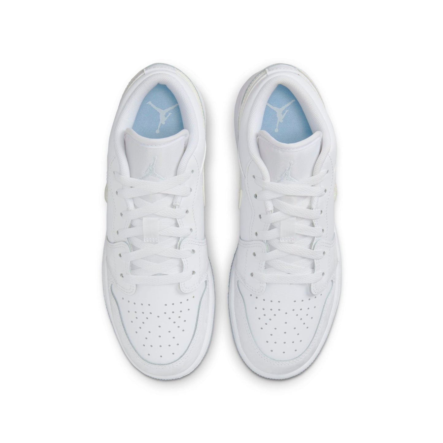 Grade School Air Jordan Retro 1 Low Se 'Glitter Swooshes' (Gs)