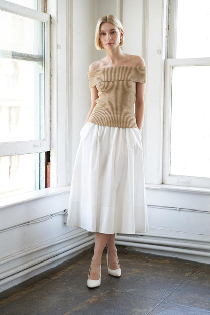 Precious Approach Shoulder Top
